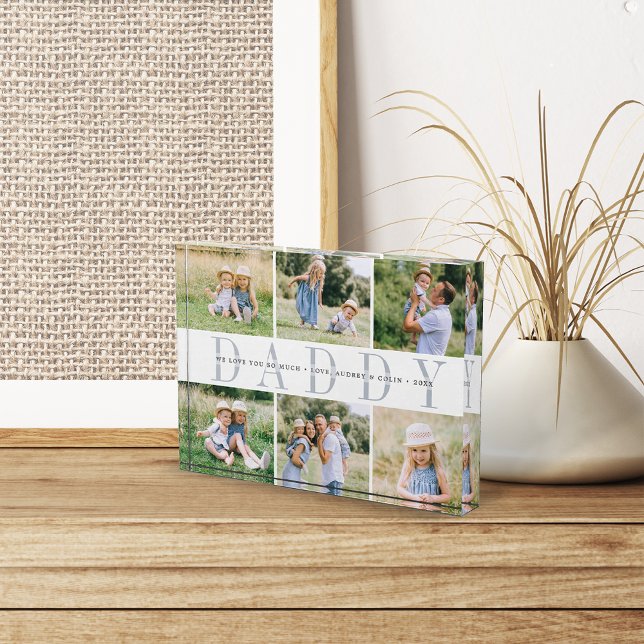 Bloc Photo Enfants papa personnalisés (Créateur téléchargé)