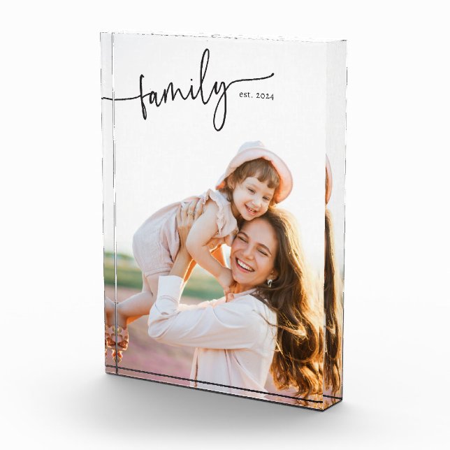 Bloc Photo Famille moderne (Droite)