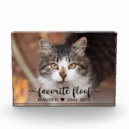 Bloc Photo Favori Floof Pet Memorial Photo