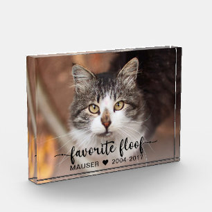 Bloc Photo Favori Floof Pet Memorial Photo