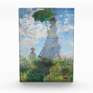 Bloc Photo Femme avec Parasol, Madame Monet et Son Fils
