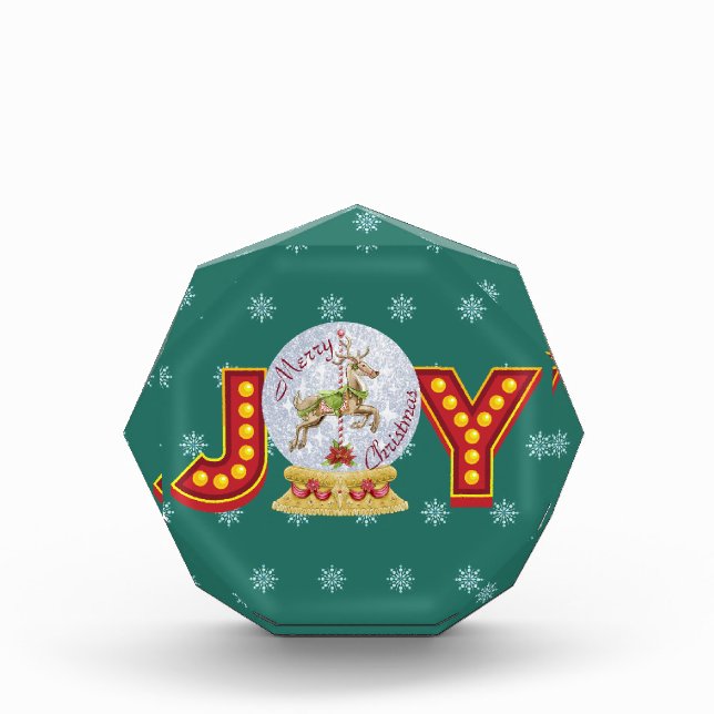 Bloc Photo Flèches de neige de Noël (Devant)