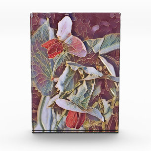 BLOC PHOTO FLEURS DE POIS DOUCES