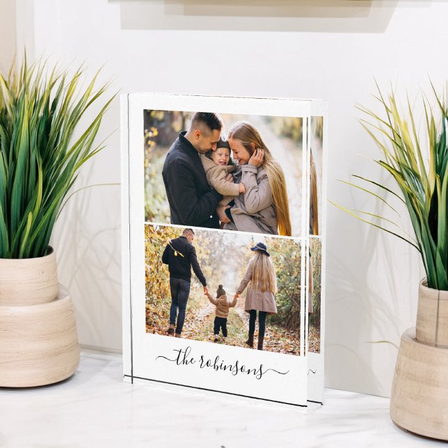 Bloc Photo Galerie de 2 personnalisées (Créateur téléchargé)