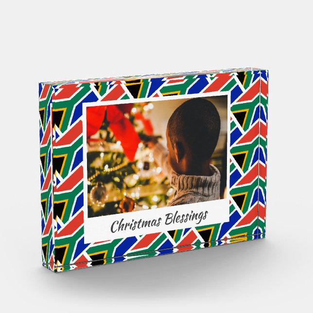 Bloc Photo Garde de Noël FLAG FLAG AFRIQUE DU SUD (Gauche)