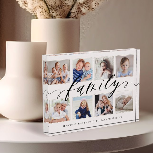 Bloc Photo Garde-photos de mémoire de famille (Créateur téléchargé)