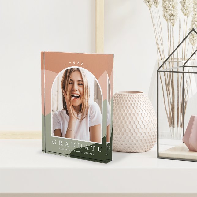 Bloc Photo Graduation Tonal Stripes (Créateur téléchargé)