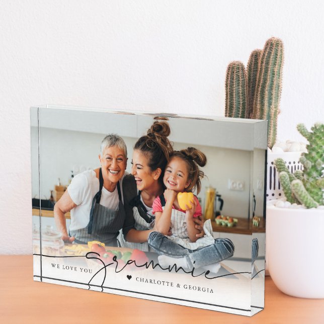Bloc Photo Grammie Script Overlay | Nous vous aimons (Créateur téléchargé)