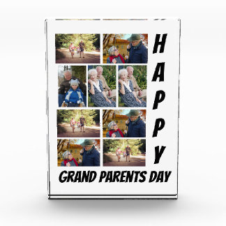 Bloc Photo Grand-parents personnalisés Jour 9 Photo Collage