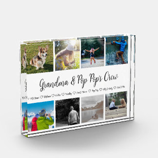 Bloc Photo Grandparents Crew Custom 8 Grille photo