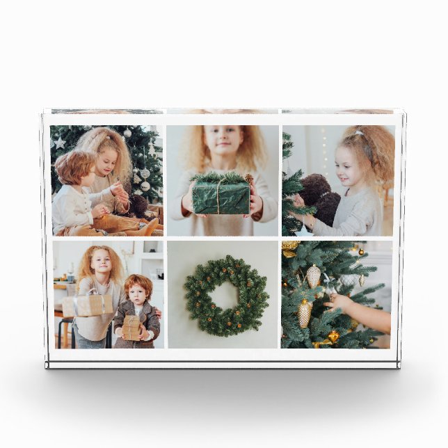 Bloc Photo Grille simple et minimale (Devant)