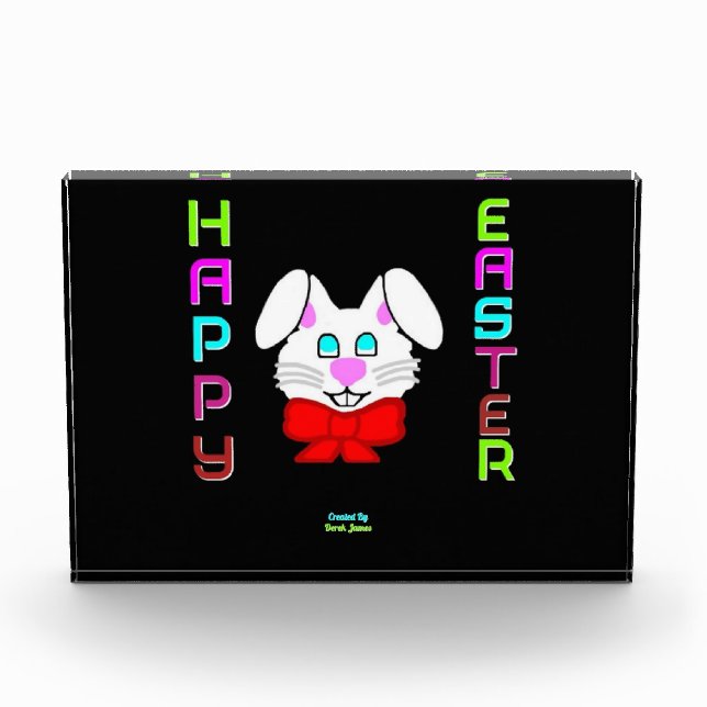 Bloc photo horizontal Bunny de Pâques (Devant)
