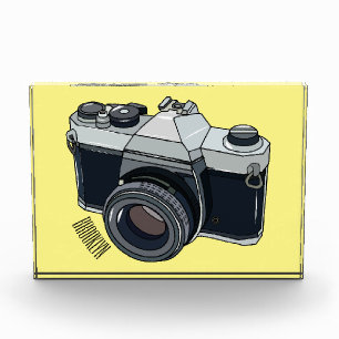 Bloc Photo Illustration de la caméra