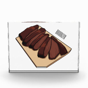 Bloc Photo Illustration de la poitrine de boeuf