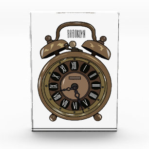 Bloc Photo Illustration de l'horloge d'alarme