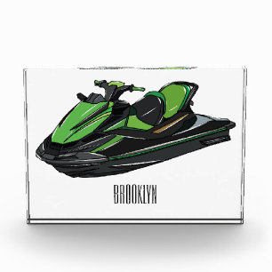 Bloc Photo Illustration Jet ski