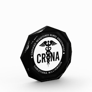 Bloc Photo Infirmière anesthésiste certifiée CRNA personnalis