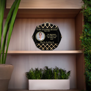 Bloc Photo Infirmière Merci Appréciation Or Personnaliser