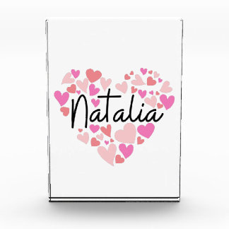Bloc Photo J'aime Natalia