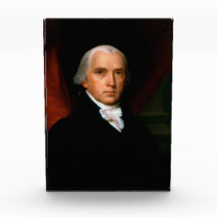 Bloc Photo James Madison 4e Président des États-Unis