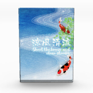 Bloc Photo Japanese art -Shoot the breeze and clear stream -