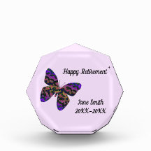 Joyeuse retraite Moderne Bright Butterfly Employé
