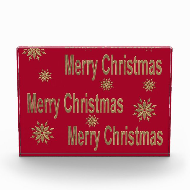 Bloc Photo Joyeux Noël (Devant)