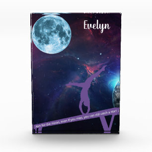 Bloc Photo La gymnastique vise la lune