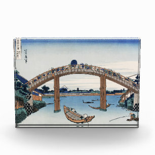 Bloc Photo Le mont Housai Fuji vu d'en bas Pont Homme