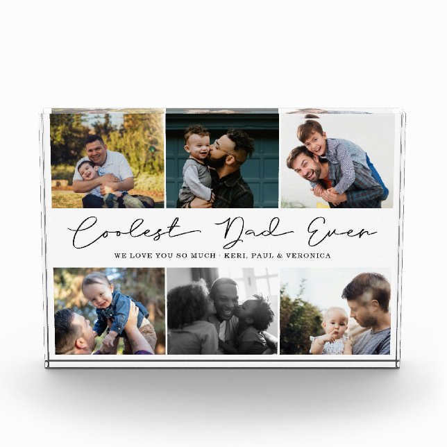Bloc Photo Le Père le plus froid jamais Script 6 Collage phot (Devant)