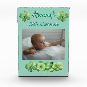 Bloc Photo Le petit charmeur de maman verte
