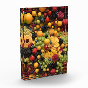 Bloc Photo Les Amateurs De Fruits Apprécieront La Plateforme