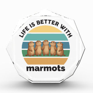 Bloc Photo Life is better with marmots