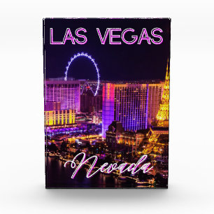 Bloc Photo Ligne d'atterrissage de Las Vegas