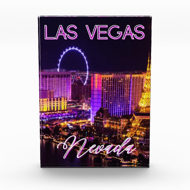 Bloc Photo Ligne d'atterrissage de Las Vegas (Devant)
