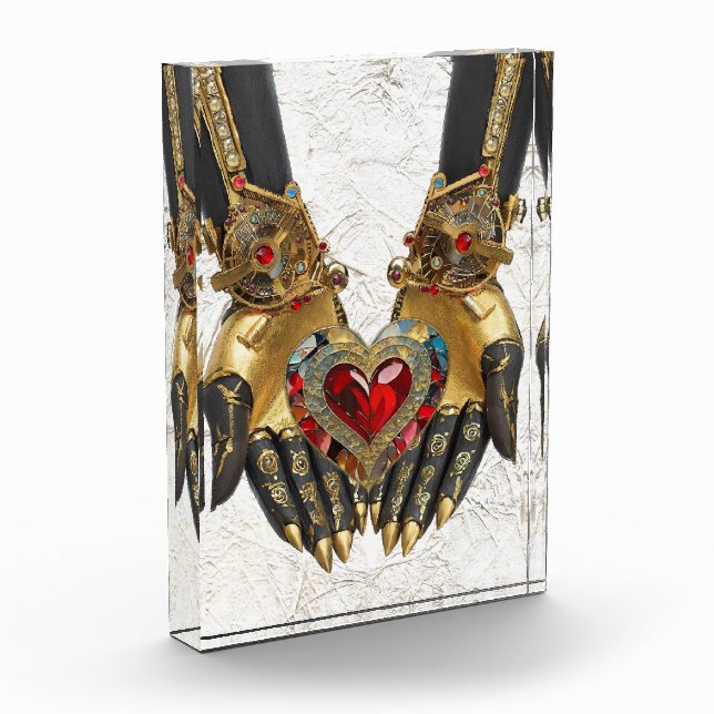 Bloc Photo L'offre - Coeur dans les mains (Gauche)