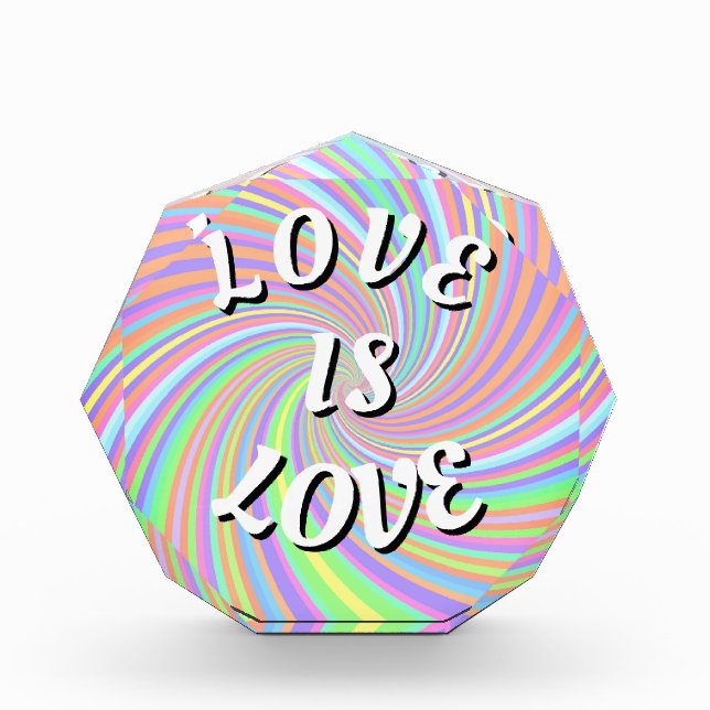 Bloc Photo Love Is Love Fierté  (Devant)