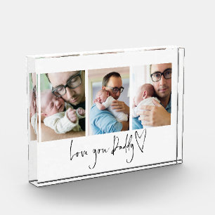 Bloc Photo Love You Daddy Script 3 Photos