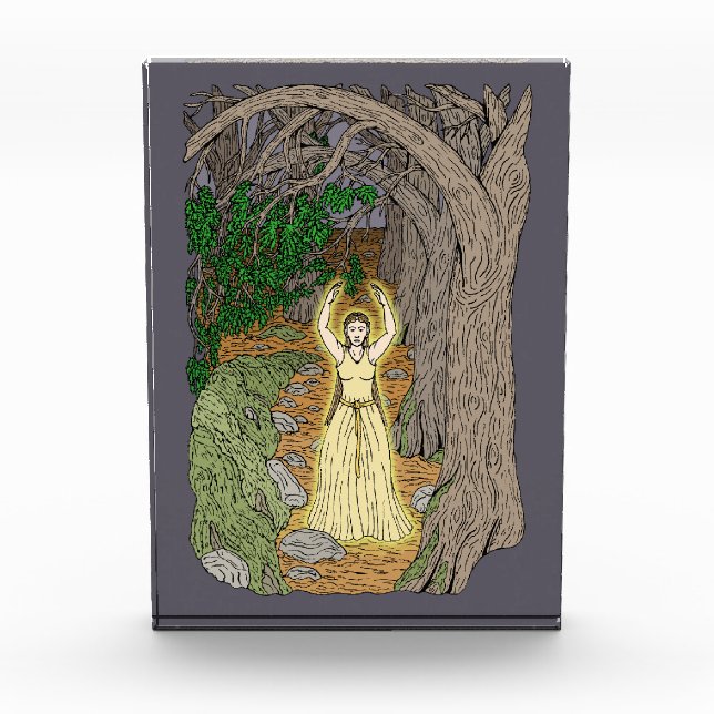 Bloc Photo Maîtresse Eldritch (Fairy Lady in Woods) (Devant)