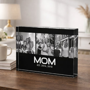 Bloc Photo Maman a établi Bold Black 3 Photo