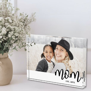 Bloc Photo Maman a établi la photo de cadeau de la fête des m