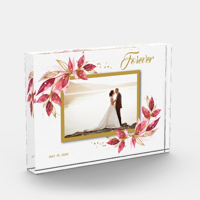 Bloc Photo Mariés Personnalisés (Gauche)