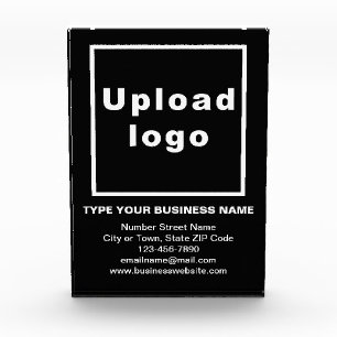 Bloc Photo Marque d'entreprise sur le rectangle de portrait n