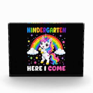Bloc Photo Maternelle me voilà Licorne Rentrée scolaire