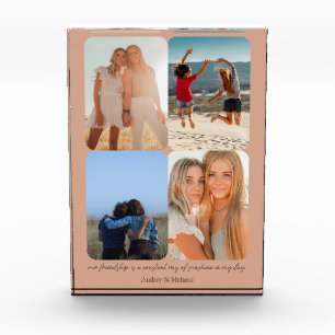 Bloc Photo Meilleur Cadre Photo Ami, Cadeau Anniversaire Pour