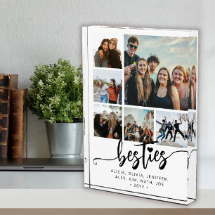 Bloc Photo Meilleures amies cadeau de collage moderne