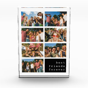 Bloc Photo Meilleurs amis Forever Black Collage