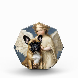 Bloc Photo Mémorial personnalisé de Bulldog en France