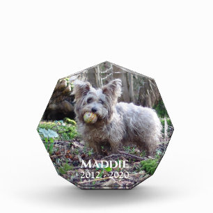 Bloc Photo Mémorial photo avec nom et date