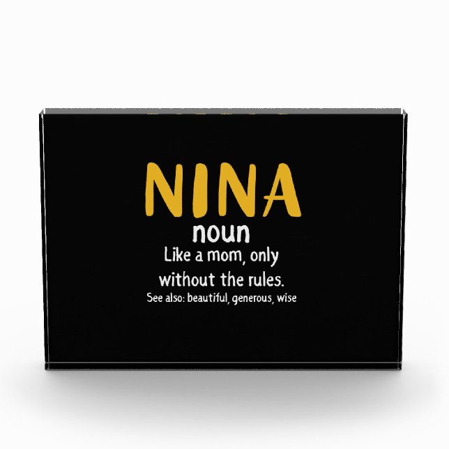 Bloc Photo Mère Art Nina Définition (Devant)